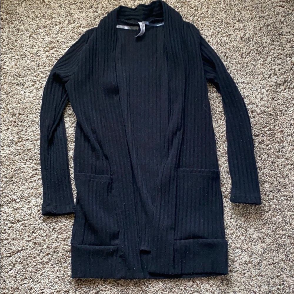 girls ribbed cardigan size medium